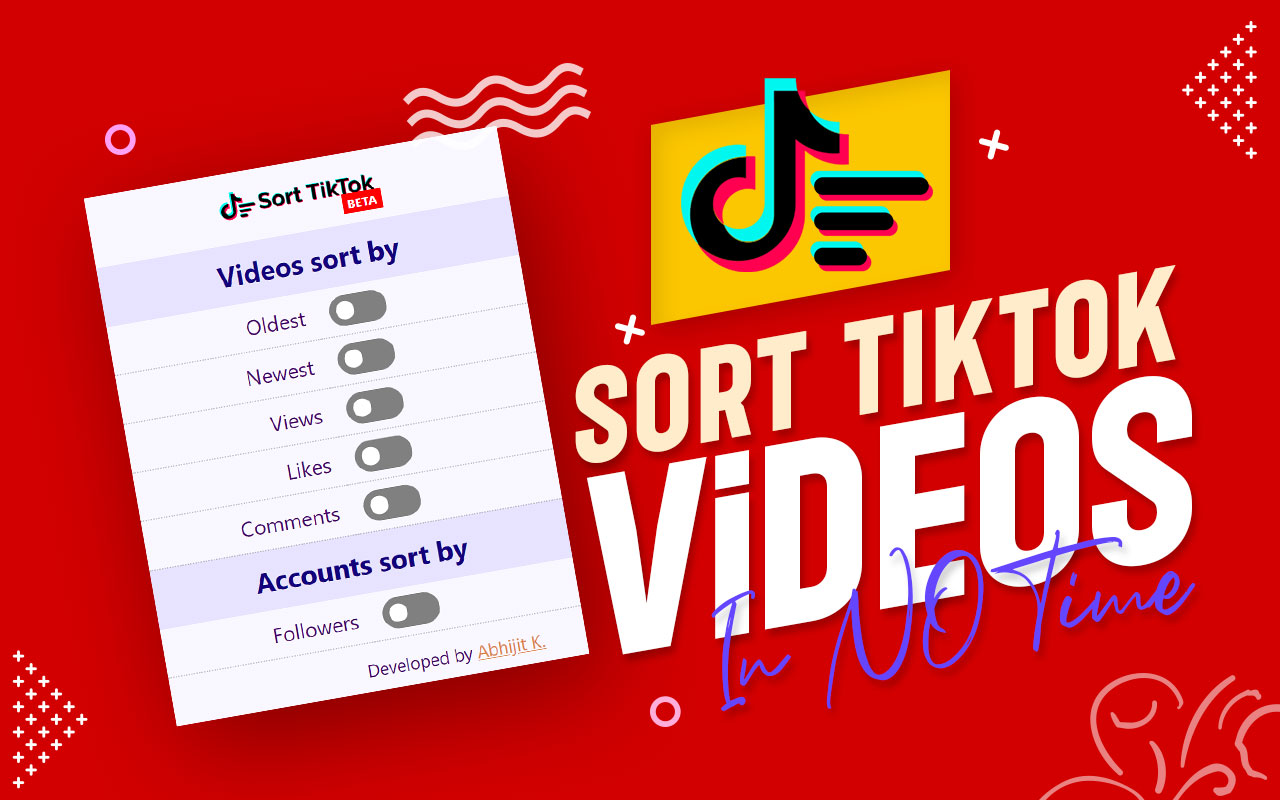 Sort Instagram Reels, Sort TikTok Videos by views, likes, date OVSZON